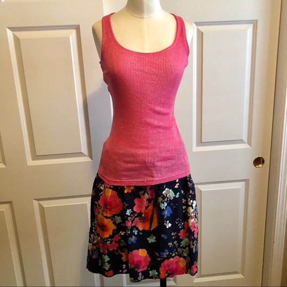 Merona Dresses & Skirts - NWOT Derek Heart top & Merona floral miniskirt set